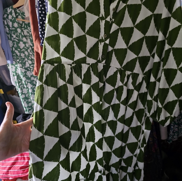 The Bettina Tiered Shirt Dress by Maeve - Picture 4 of 4